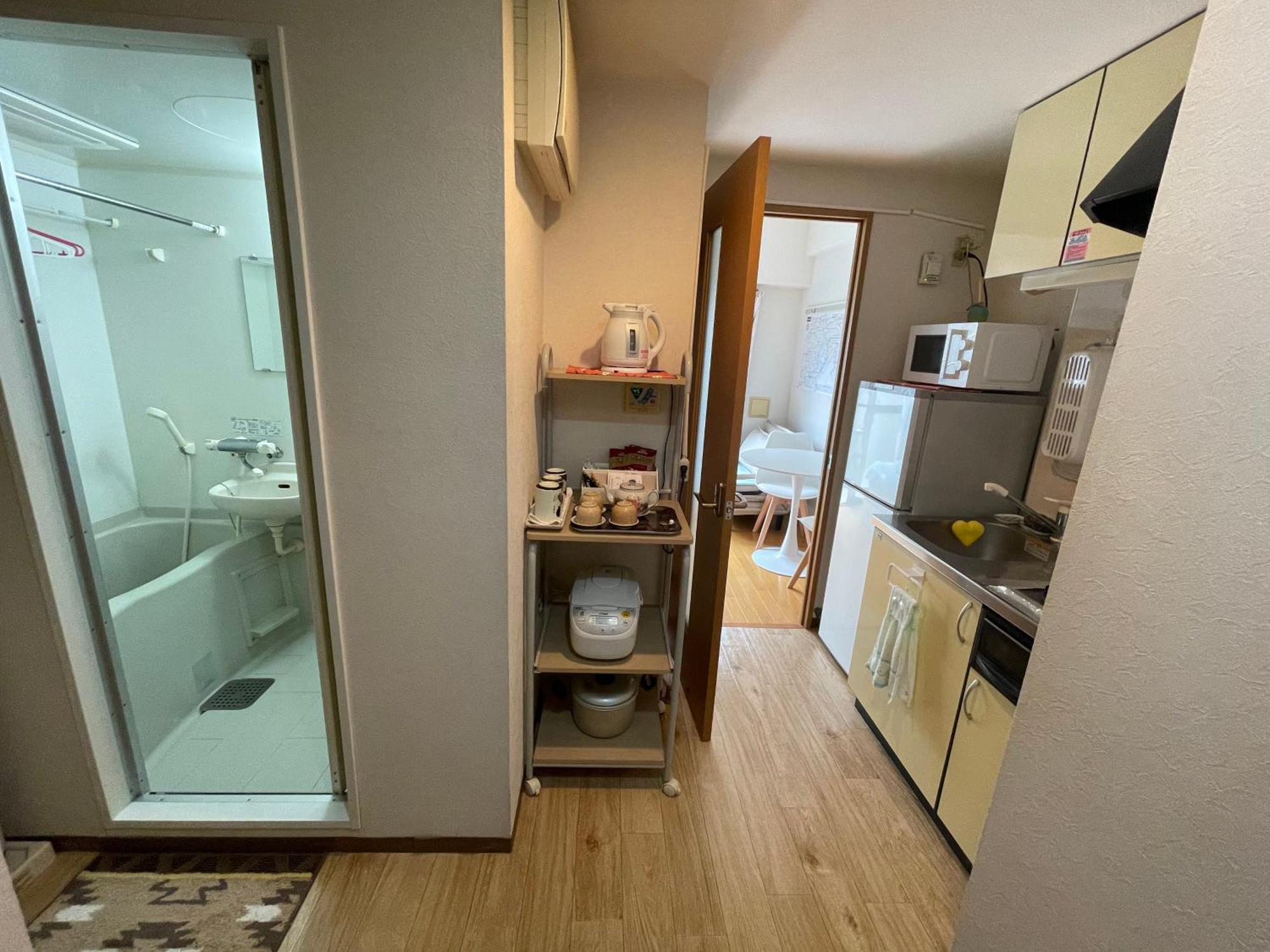 新宿庭院の屋-Shinjuku Garden Home -28 Square Meters King Size Bed Garden Room 東京都 エクステリア 写真